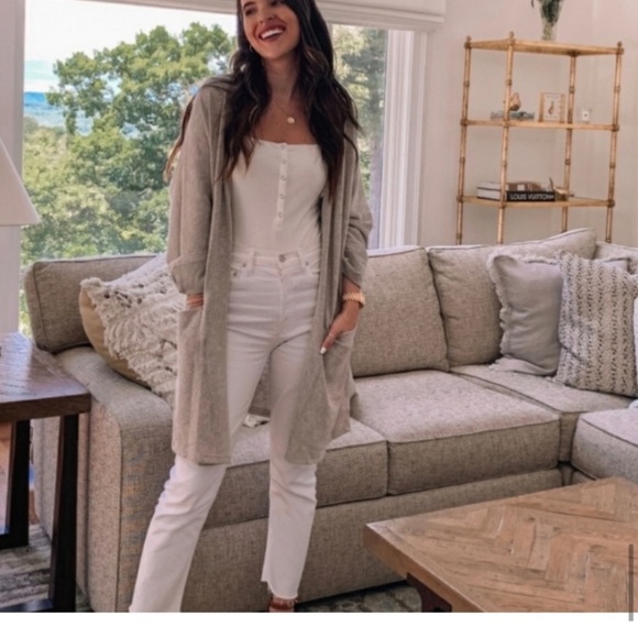 NWT DONNI Sandwash Cardigan - Picture 2 of 10